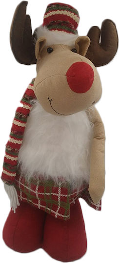 Weihnachtliche Figur Rentier Höhe 85cm