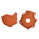 Polisport Motorcycle Engine Cover Protector Orange