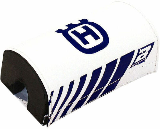 Blackbird Racing Motorcycle Handlebar Pad Protector White