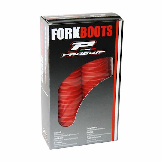 ProGrip Motorrad-Gabelschutzfaltenbälge Rot