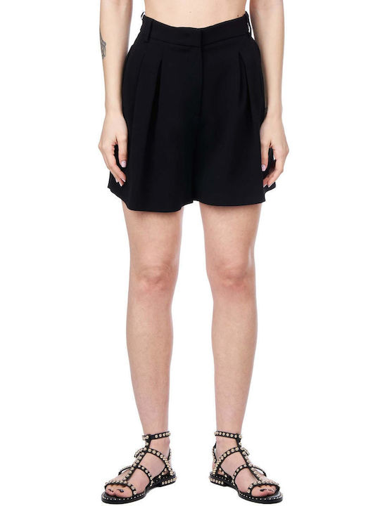 Pinko Sonia Women's High-waisted Shorts Black