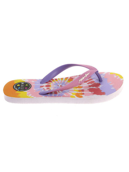 Maui & Sons Παιδικές Σαγιονάρες Flip Flops Πολύχρωμες