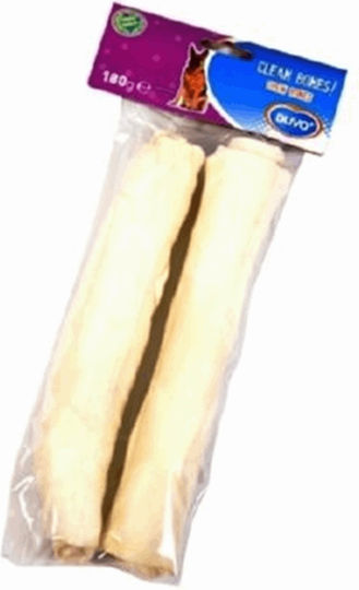 Duvo Plus Knochen Knochenkauen für Hunde 25cm 90gr 2Stück