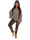 Women's Long Everyday Legging Burgundy