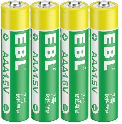 EBL Цинкови батерии Цинк AAA 1.5V 4бр