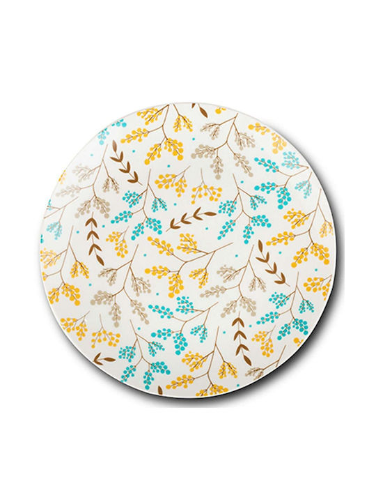 Nava Plate Desert made of Porcelain Multicolour...