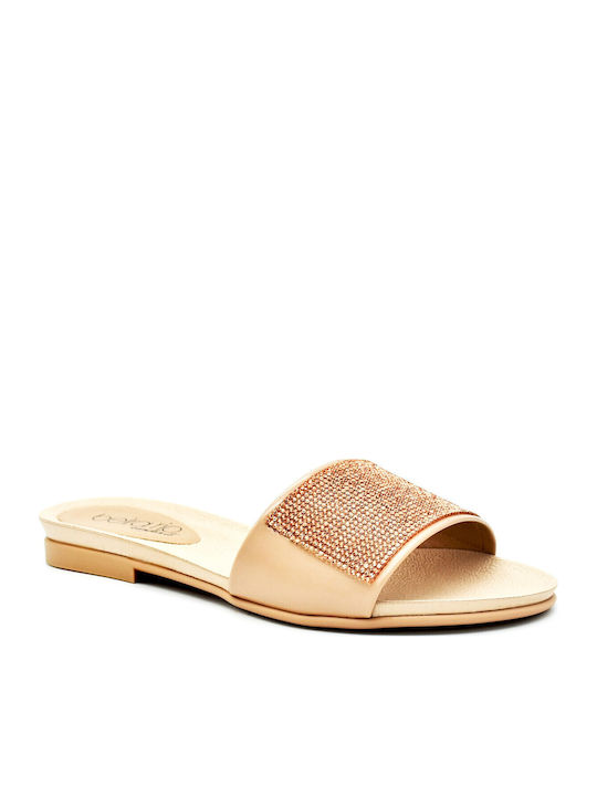 Beira Rio Flache Sandalen für Damen in Beige Farbe
