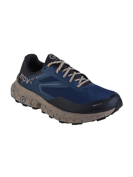 RocFly G 350 GTX Ανδρικά Αθλητικά Παπούτσια Trail Running Μπλε Αδιάβροχα με Μεμβράνη Gore-Tex