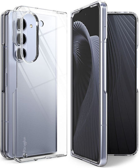 Ringke Slim Back Cover Plastic 1mm cu Curea Transparent (Galaxy Z Fold5)
