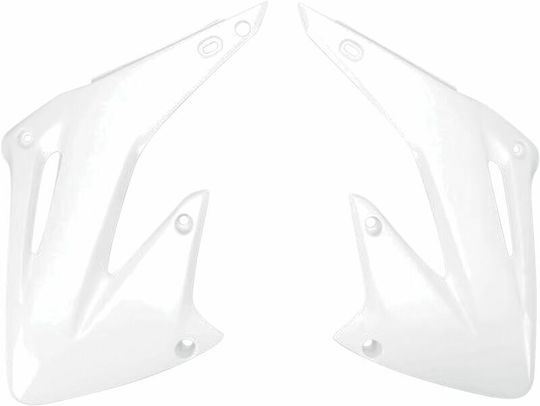 UFO Motorrad-Kühlerschutz Honda CR 250 Weiß