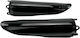 UFO Motorcycle Front Suspension Protectors Yamaha YZ 250 / YZ 125 Black