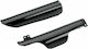 UFO Motorcycle Front Suspension Protectors Husqvarna WR Yamaha WR 250 Black