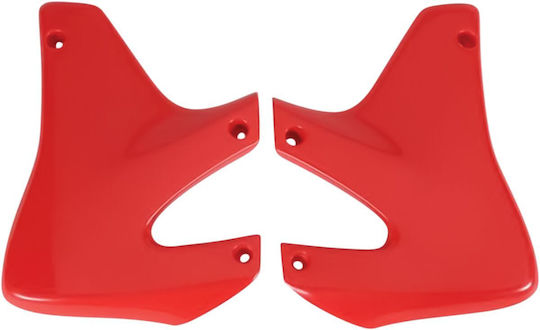 UFO Προστατευτικό Ψυγείου Μοτοσυκλέτας Honda XR Κόκκινο