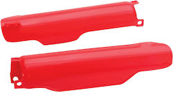 UFO Motorcycle Front Suspension Protectors Honda CRF 150 Red