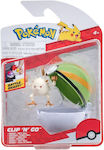 Jazwares Miniature Toy Clip'n'Go - Mankey Pokemon for 4+ Years 5cm.