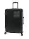 LEGO Trolley Small Brick 2x2 Koffer Reise Hart Schwarz / Steingrau mit 4 Räder Höhe 54,5cm