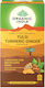 Organic India Τσάι Turmeric Ginger 25 Φακελάκια