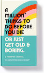 A Million Things to do Before You Die Prompted Journal