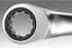Facom Double Polygon Wrench Straight with Ratchet Mechanism 12x13mm