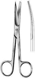 Hilbro Medical Scissors Curved 16.5cm