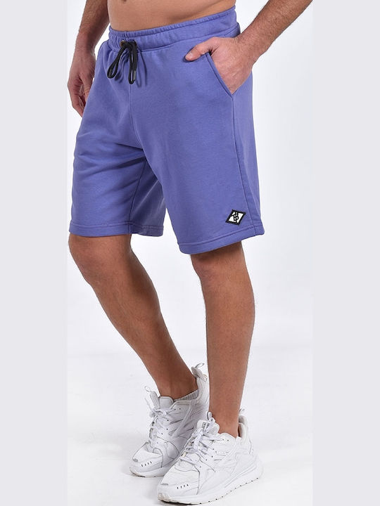 Clever Men's Athletic Shorts Purple