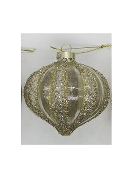 Iliadis Christmas Glass Ball Ornament