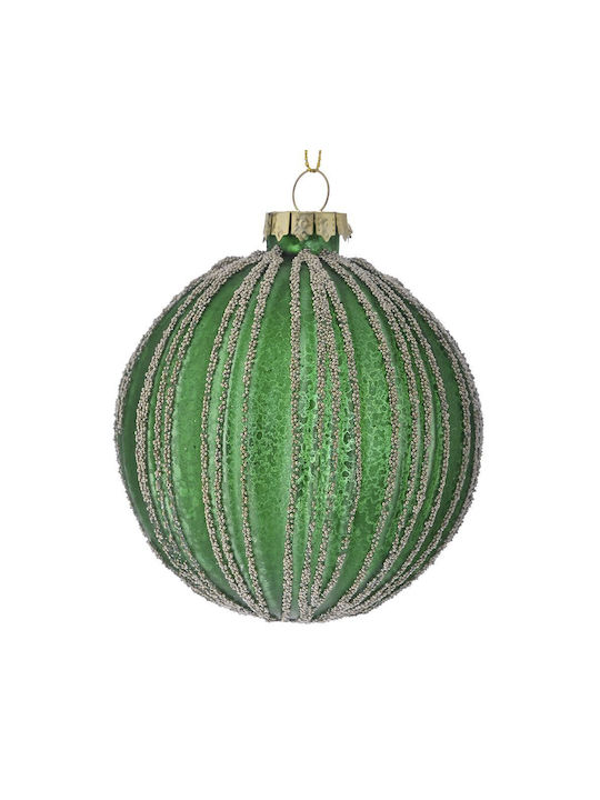 Hanging Ball Ornament Ornament Glass Green Set ...