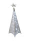 Weihnachtsbaum 180cm mit LED-Beleuchtung Silber