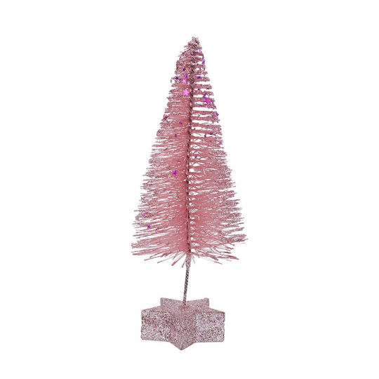 Christmas Decorative Tree 26cm Pink