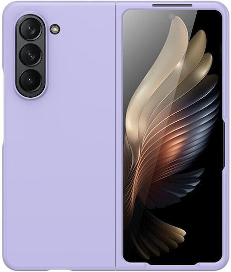 Umschlag Rückseite Kunststoff Lila (Galaxy Z Fold5)