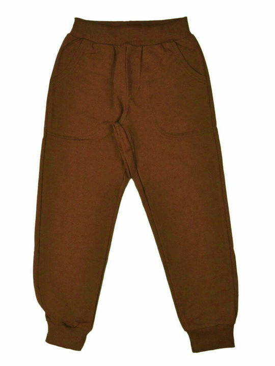 Joyce Kids Sweatpants Brown 1pcs