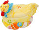 Easter Biscuit Jar Ceramic 4x20x12pcs in Yellow color