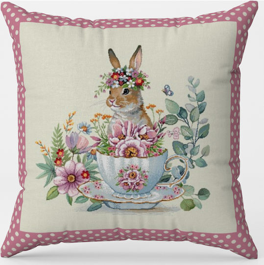 Vassiliadis Bros Easter Pillow Case Fabric 45x45x45pcs