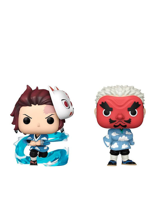 Funko Pop! Animation: Demon Slayer - Tanjiro Kamado & Sakonji Urokodaki 2-Pack Special Edition