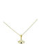 Papadopoulos Gold Charm Auge aus Gold 9 K