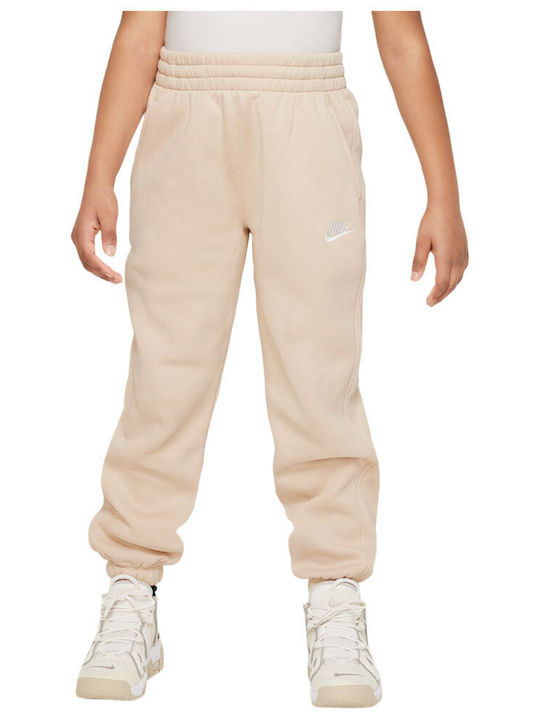 Nike Kids Sweatpants Beige 1pcs Sportswear Club