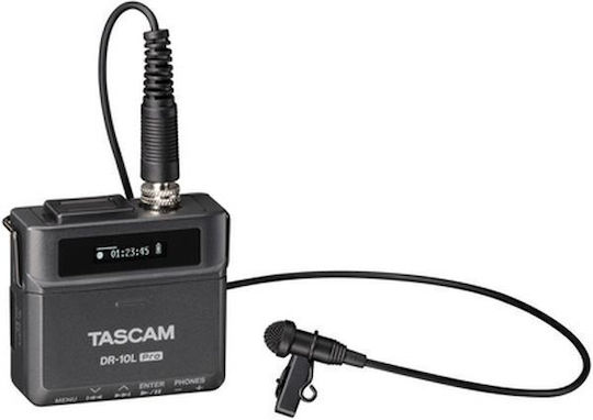 Tascam DR-10 L Pro Monophonic Digital Portable Recorder Battery for Recording on Memory Card with Recording Duration 24.5 Hours and USB Power Supply