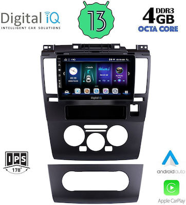 Digital IQ Car Audio System for Nissan Tiida 2004> (Bluetooth/USB/AUX/WiFi/GPS/Apple-Carplay) with Touch Screen 9"