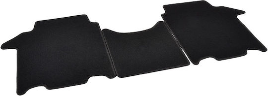 Rigum Rear Mats 3pcs for Volkswagen Transporter 2022+ Black