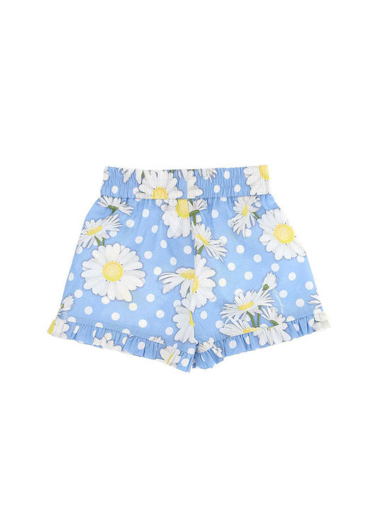 Monnalisa Kinder Shorts/Bermudas Stoff Hellblau