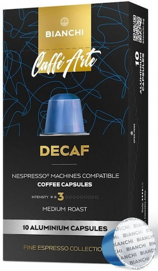 Bianchi Coffee Капсули Еспресо Съвместими с машина Nespresso 10капси
