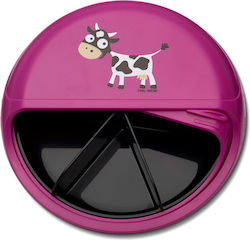 Carl Oscar Plastic Kids' Food Container Purple