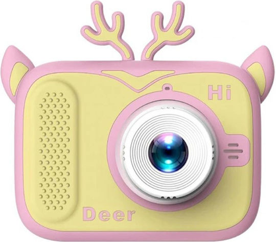 X8 Deer Children's Camera Full HD (1080p) Optical Zoom 10x Yellow