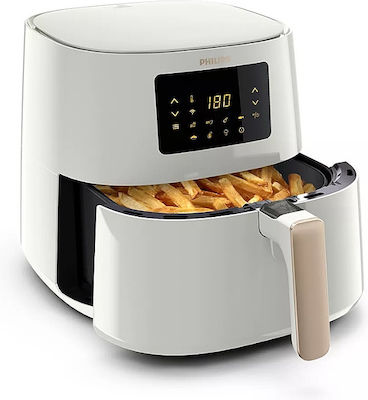 Philips Airfryer Xl HD9280/30 Air Fryer με Wi-Fi 6.2lt Λευκό