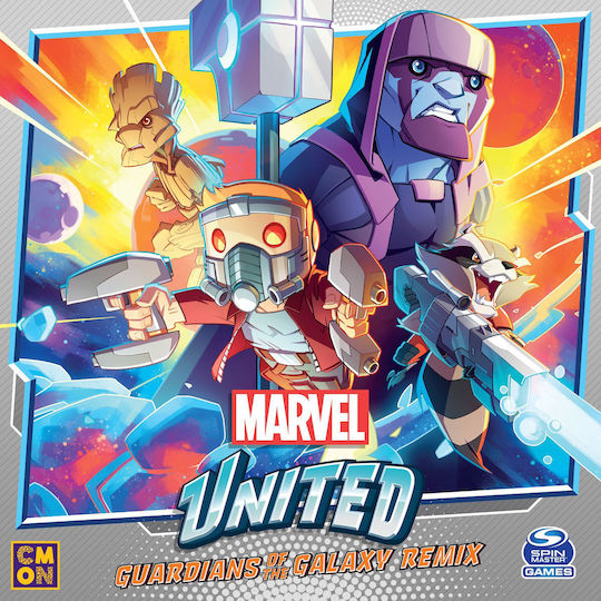 Επέκταση Παιχνιδιού Marvel United Guardians of the Galaxy Remix για 1-4 Παίκτες 14+ Ετών (EN) Cool Mini Or Not