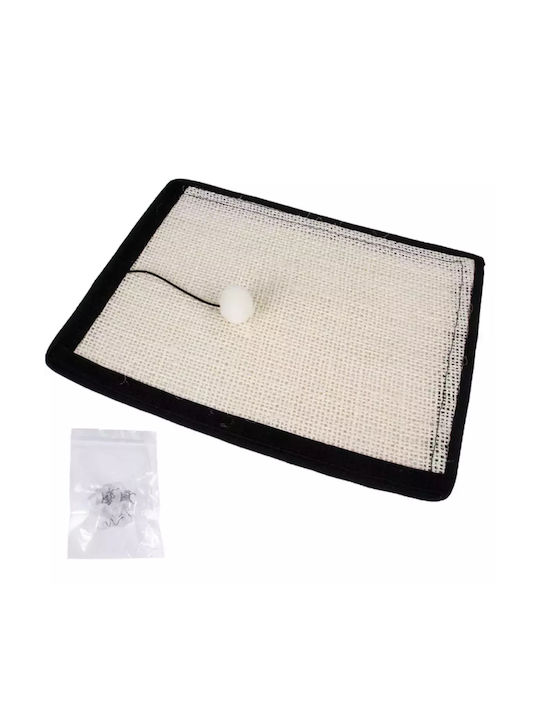 Animal Scratching Post Floor Mats Beige 50x40cm
