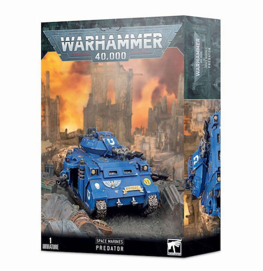 Games Workshop Warhammer 40 000 Космически Морпехи - Фигури Predator 94 Бройки