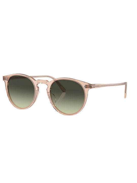 Oliver Peoples Bărbătești Ochelari de soare cu Roz Cadru și Verde Degrade Lentilă OV5183S 1758BH