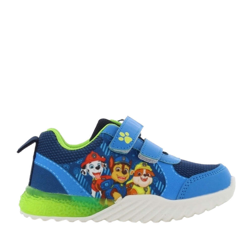 Nickelodeon Παιδικά Sneakers με Σκρατς & Φωτάκια Μπλε PW011105-09 ...