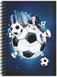 Ekdoseis Aigaio Spiral Ruled Notebook B5 Football (Various Designs or Colours) Ekdoseis Aigaio Spiral Ruled Notebook B5 Football (Various Designs or Colours)